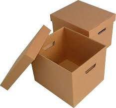Brown Corrugated Box